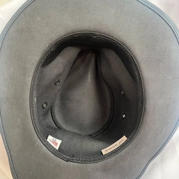 AMERICAN HAT MAKER Head in home limited edition adj sweatband Cowboy Hat - Picture 8 of 15